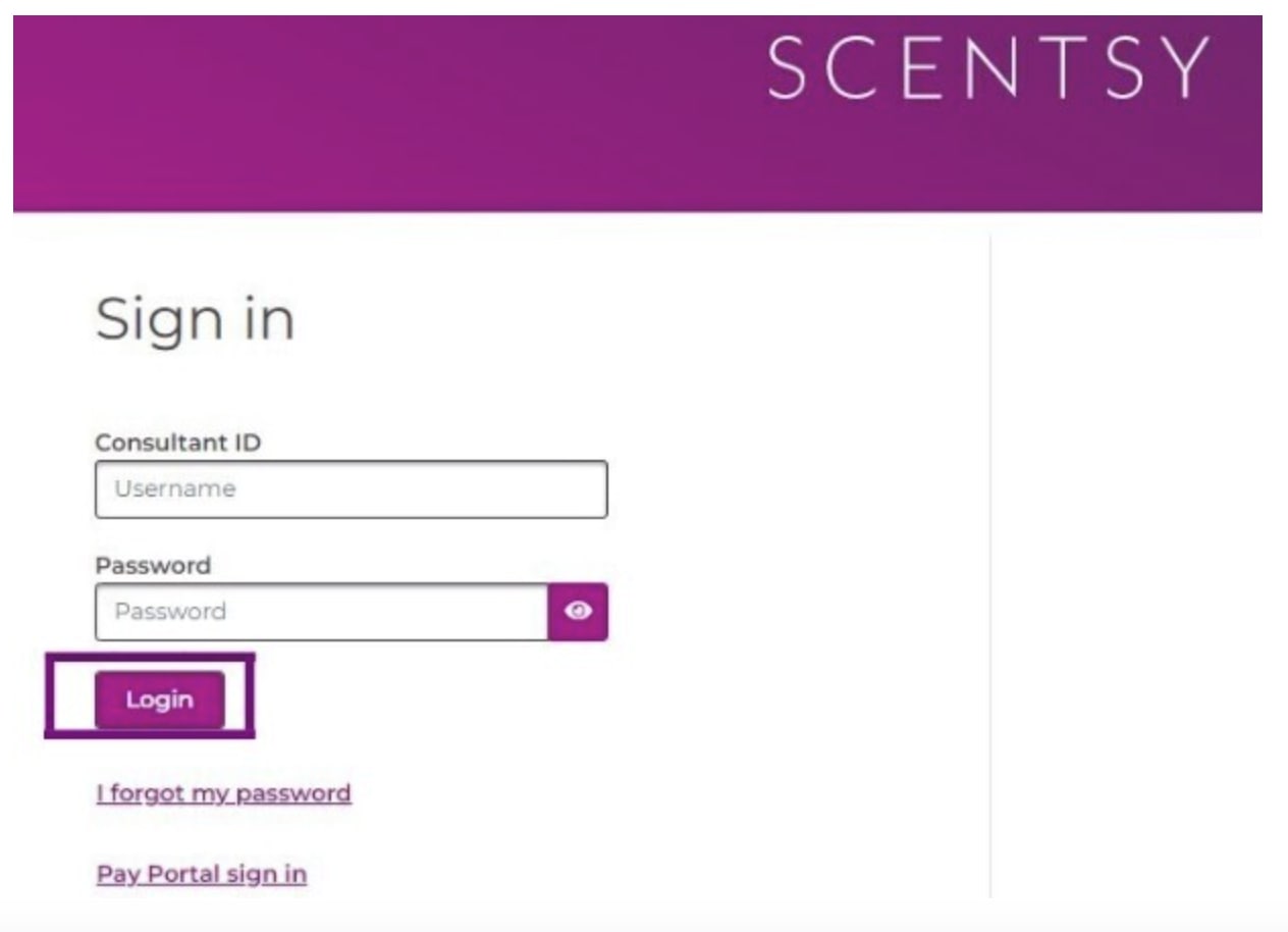 Scеntsy workstation Login